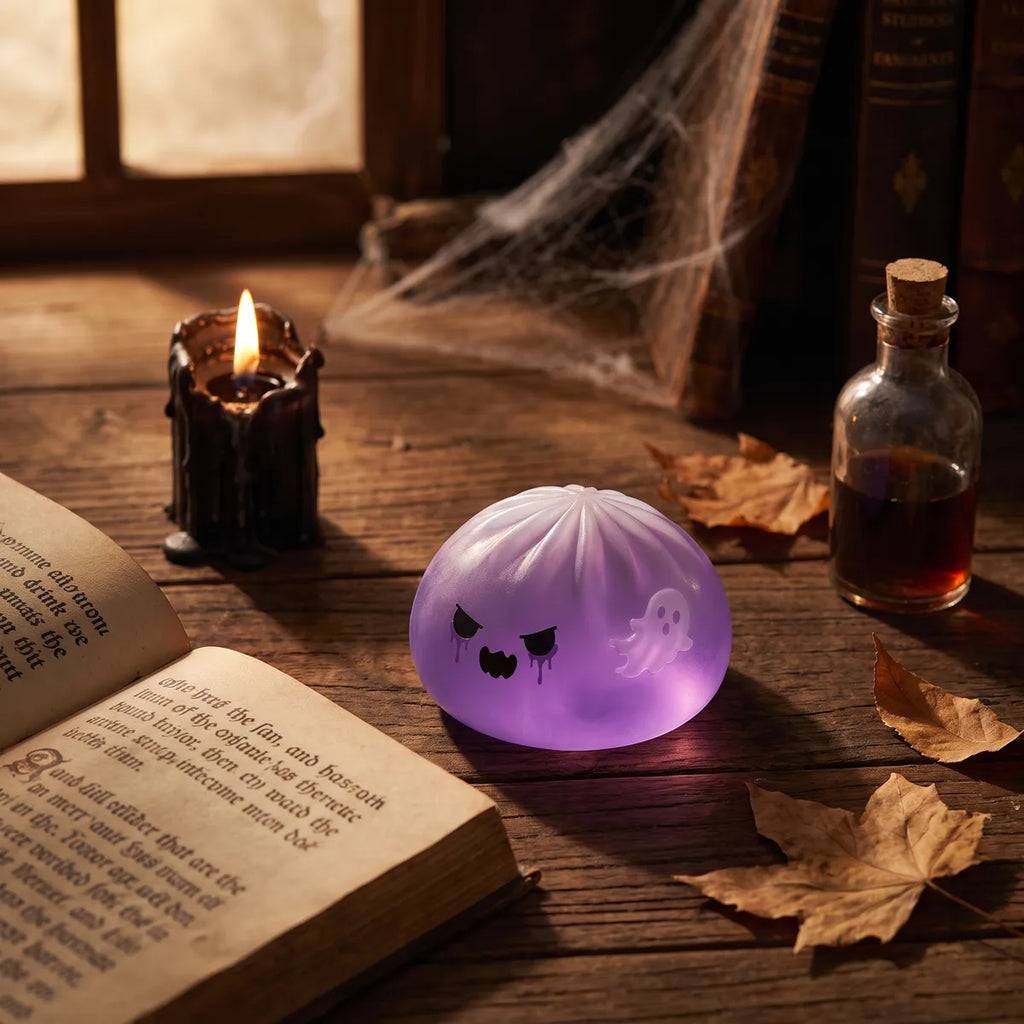 Boo Ghost Dumpling Squishy — squishy dumpling toy