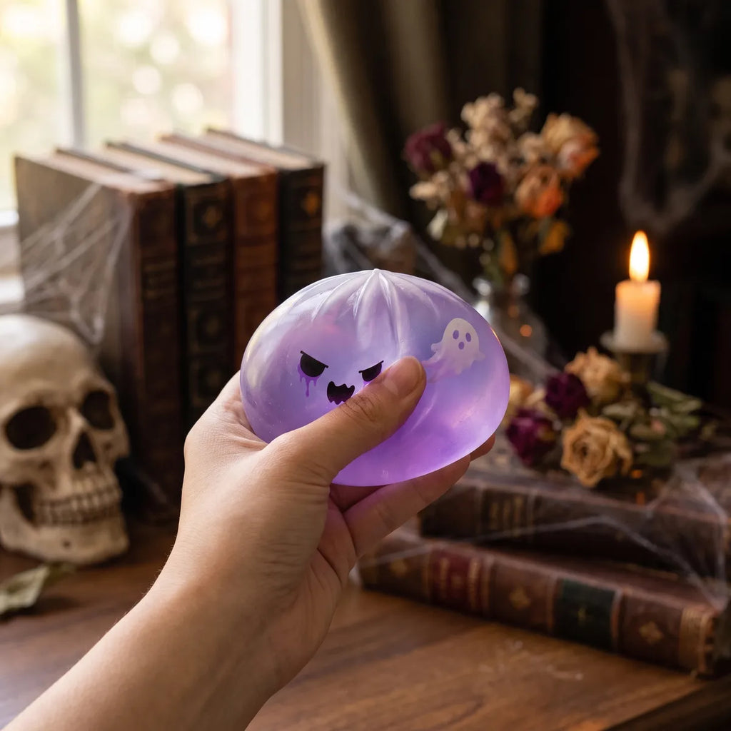 Boo Ghost Dumpling Squishy — squishy dumpling toy