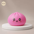 Jumbo Large Pink Dumpling Squishy — squishy dumpling toy
