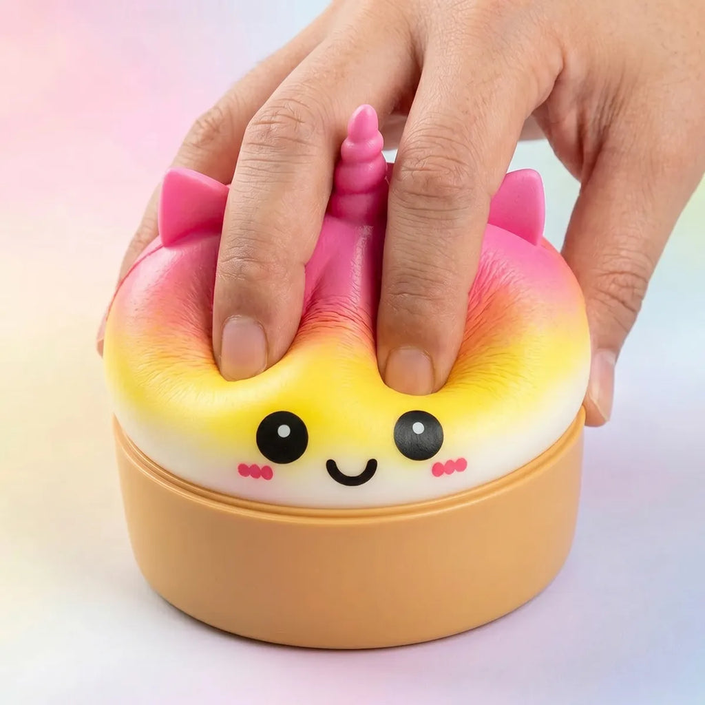 Magical Jumbo Unicorn Rainbow Squishy Dumplings — squishy dumpling toy