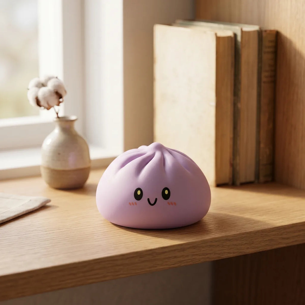 Berry Magenta Dumpling Squishy — squishy dumpling toy