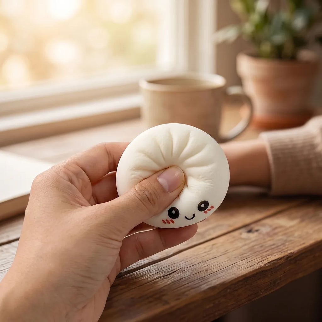 Tiny Mini Mystery Squishy Dumplings — squishy dumpling toy