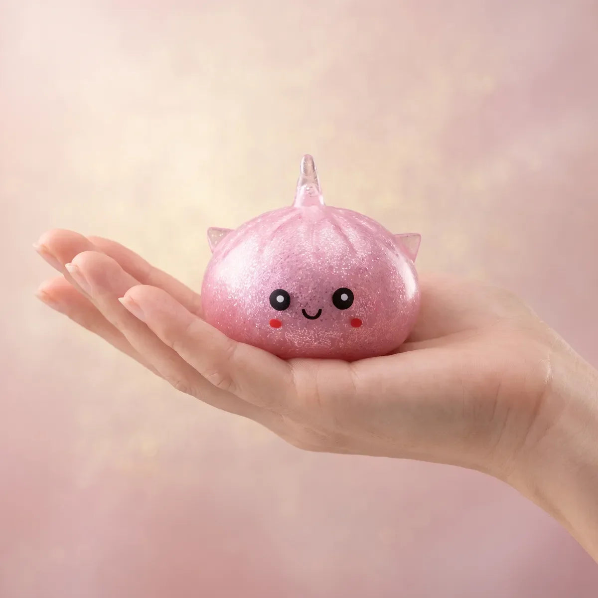 Sparkly Mystery Dumpling Squishy Unicorn Glitter — squishy dumpling toy