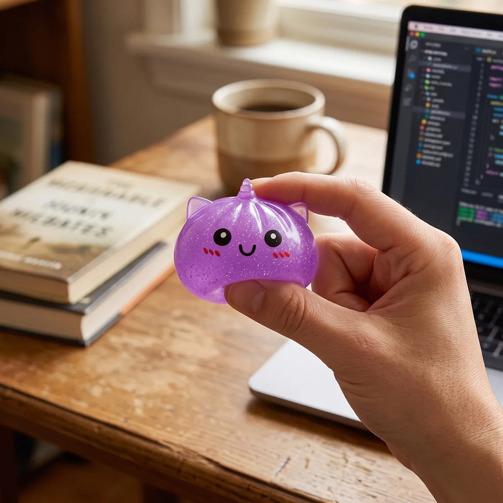 Magic Mystery Mini Unicorn Dumpling Squishy — squishy dumpling toy