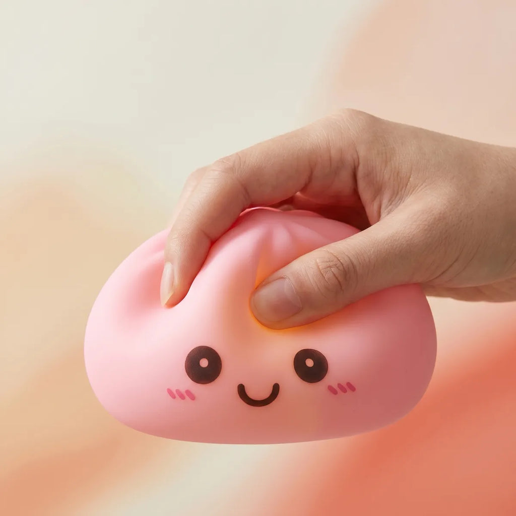 Dreamy Pink Squishy Dumpling Light — squishy dumpling toy