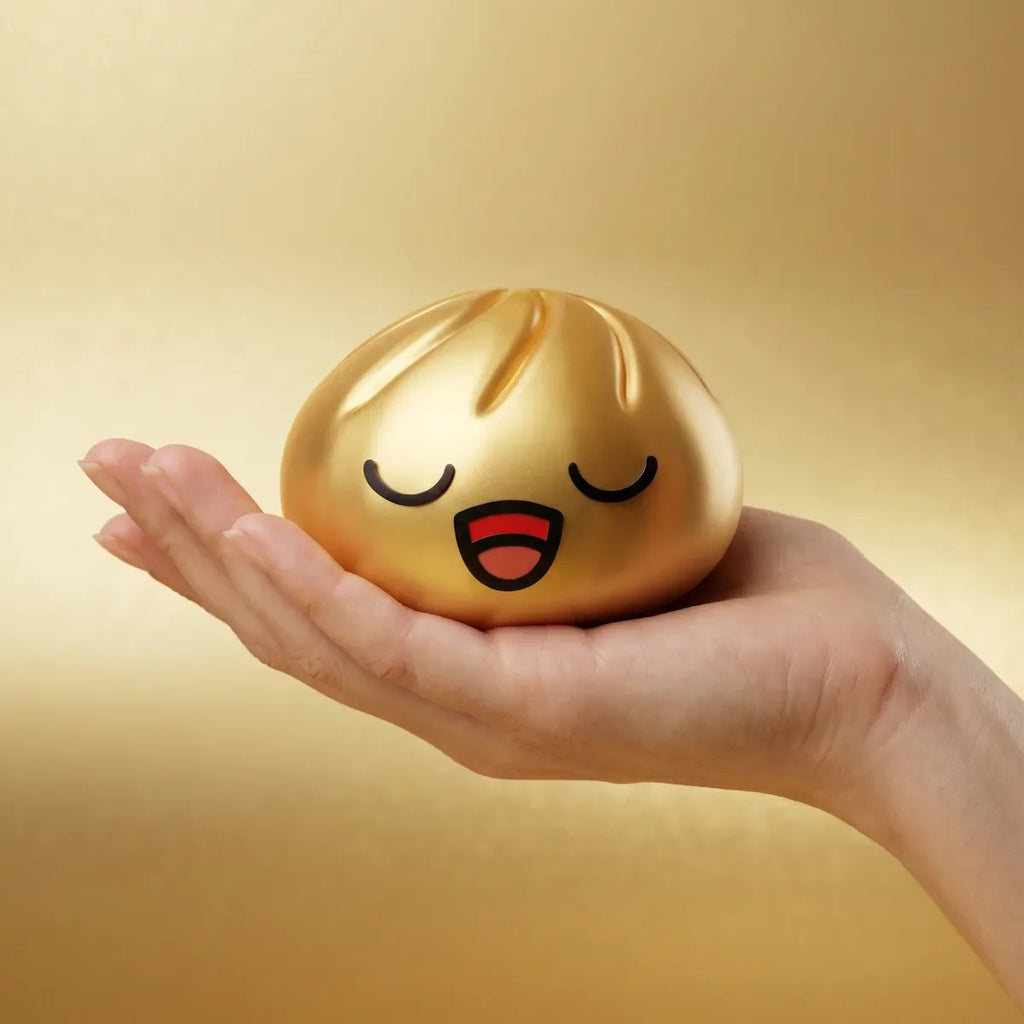Treasure Rare Gold Dumpling Squishy — squishy dumpling toy