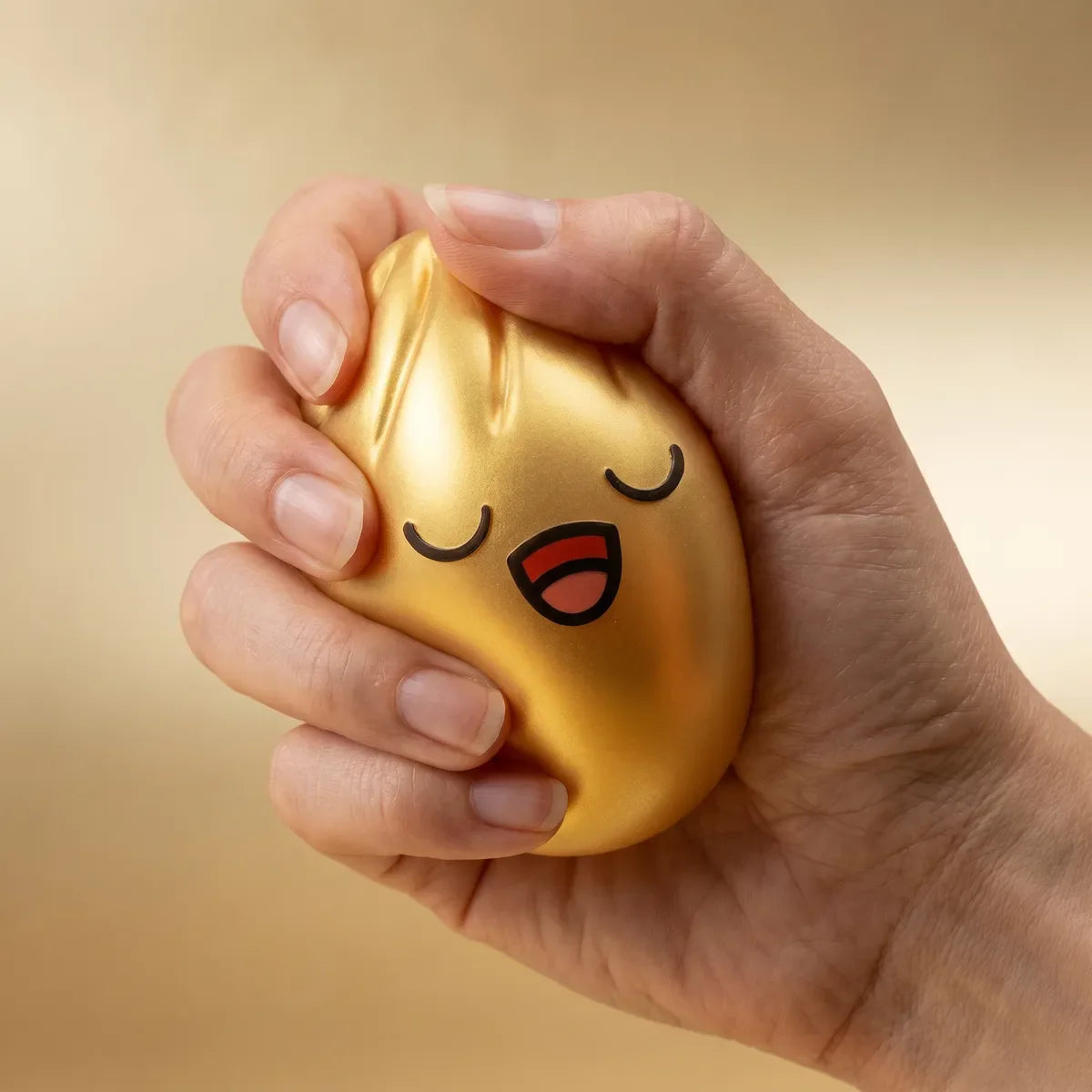 Treasure Rare Gold Dumpling Squishy — squishy dumpling toy