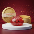 Lucky Red Glitter Dumpling Squishy — squishy dumpling toy