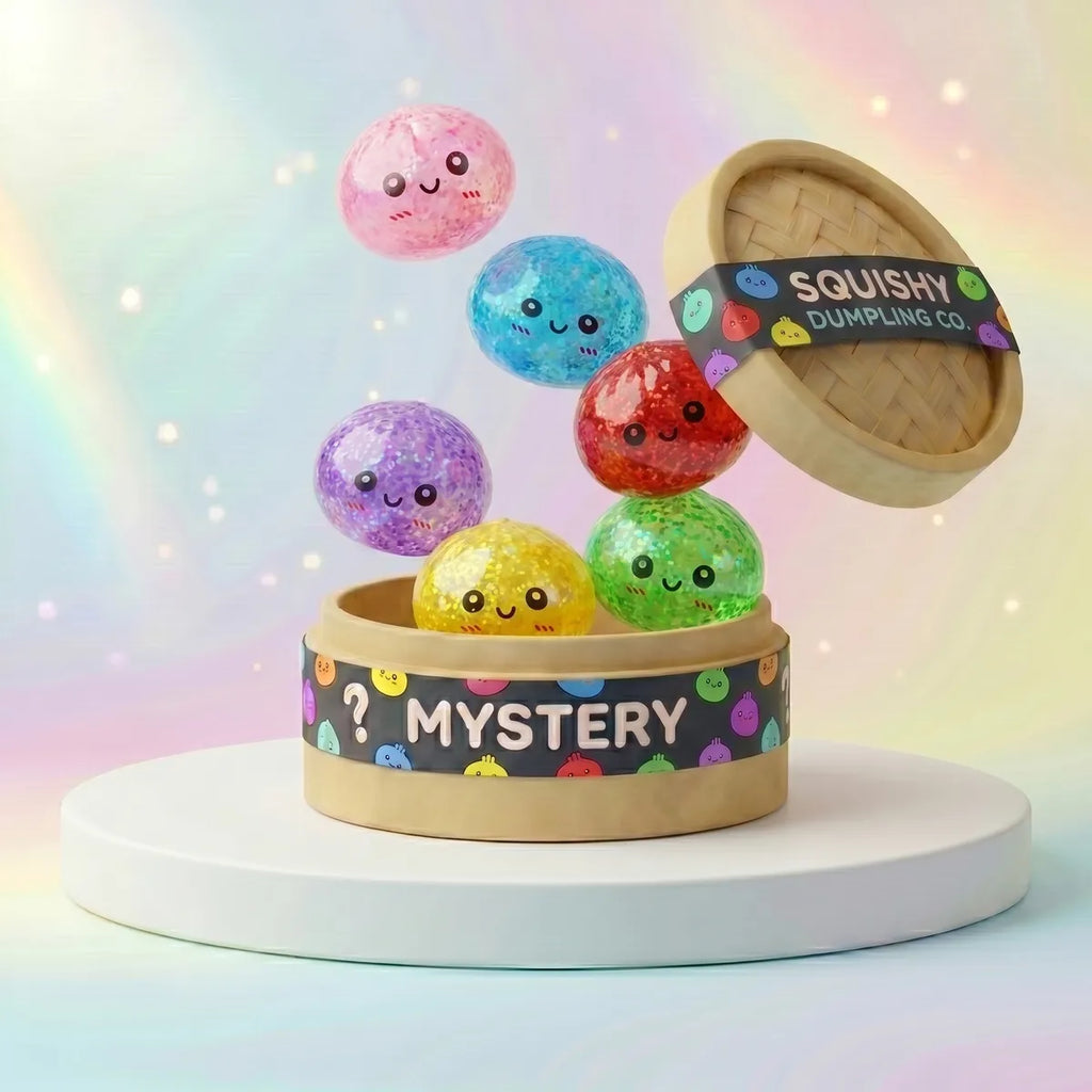 🎁 Shiny Mini Metallic Squishy (100% off) — squishy dumpling toy
