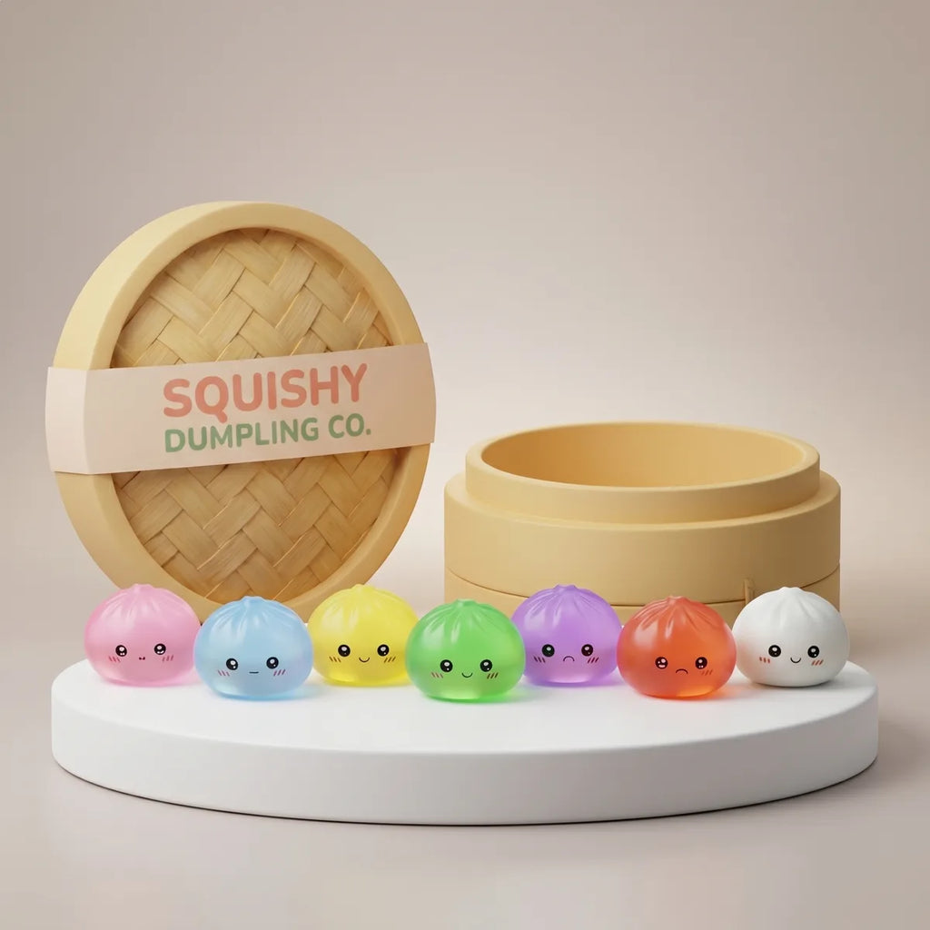 Sweet Mini Sugar Dumpling Squishy — squishy dumpling toy