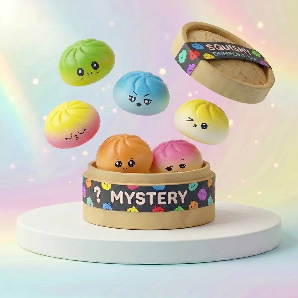 Trending Viral Mystery Dumpling Squishy — squishy dumpling toy