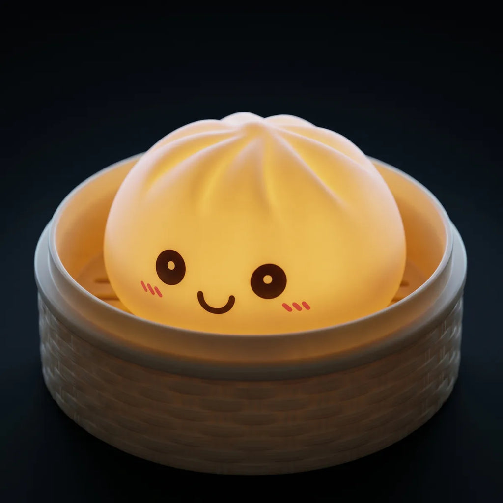 Moonlight White Squishy Dumpling Light — squishy dumpling toy